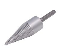 Fendeuse à Bois Foret Tige Hexagonale en Acier à Haute Teneur en Carbone Outil de Fendage de Bois Fendage Bûches Mèches Cône Fendeur de Bois de Chauffage pour Bûches de Bois de Chauffage