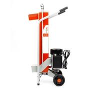 Fendeuse de bûches domestique petite taille équipée roues, déplacement et rangement faciles, fend le bois dur rapidement Fendeuse à Bois pour Jardin