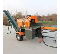 Fendeuse de bûches hydraulique robuste pour bois de chauffage | Fendeuse à bois de chauffage excellente performance : machine innovante de fendage de bûches de 30 tonnes pour une production