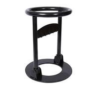 Wiltec Fendeuse de bûche Manuelle pour Bois de cheminée Tendre et Dur Jusqu’à Ø 200-205 mm - Montage au Sol - Fendeur de Bois de Chauffage Pliable pour Camping, Maison et Jardin