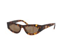 Fendi Femme Sunglass FF Diamonds FE40177U - Couleur du Monture: Écaille, Couleur de Lentille: Gris Effet miroir