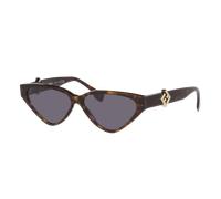 Fendi Femme Sunglass FF Diamonds FE40184I - Couleur du Monture: Écaille, Couleur de Lentille: Gris