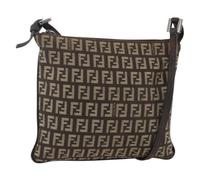 Fendi Vintage - Pre-owned Cross Body Bag - Femme - Pre-owned - Brun - Taille: ONE Size
