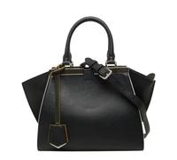 Fendi Vintage - Pre-owned Petit Trois Jours Leather 2way Bag - Femme - Pre-owned - Noir - Taille: ONE Size
