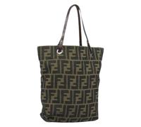 Fendi Vintage - Pre-owned Zucca Canvas Hand Bag - Femme - Pre-owned - Brun - Taille: ONE Size