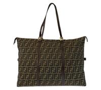 Fendi Vintage - Sac cabas Anna Pre-owned - Femme - Pre-owned - Brun - Taille: ONE Size