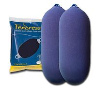 FENDRESS Chaussette Pare-battage série F Simple épaisseur Bleu Royal F3 (x2) - 76 x 23 cm (Longueur x diamètre Max)
