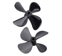 Fendysey Hélice de Bateau RC 4 pales 4 * 60 mm, Accessoire de Bateau RC à Forte poussée d'immersion complète, pour Arbre de 4 mm RC Bateau sous-Marin RC Bateau réfection de Remplacement de