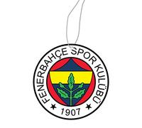 Fenerbahce Lot de 2 diffuseurs de parfum pour voiture Motif football Turquie