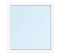 Fenêtre 130x140 cm, PVC, aluplast ideal 4000, 1300x1400 mm, blanc, fenêtre fixe, 1 vantail, double vitrage, configuration personnalisée