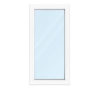 Fenêtre 60x120 cm, PVC, aluplast ideal 4000, 600 x 1200 mm, blanc, fenêtre fixe, 1 vantail, double vitrage, configuration personnalisée