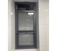 Fenêtre à double vitrage avec kit de matériel pour structures domestiques et extérieures