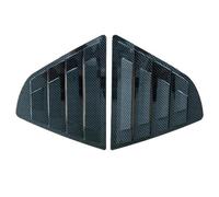 Fenêtre Arrière Aile Aileron Pour Camry Pour XV70 2023 2022 2021 2020 2019 2018 Persienne Triangulaire Fenêtre Arrière Voiture(Carbon fiber pattern)