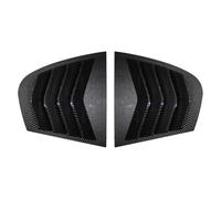 Fenêtre Arrière Aile Aileron Pour E90 2005-2012 Pour Série 3 320i 325i 330i 335i Persiennes Fenêtre Arrière Voiture Kits Carrosserie Becquet D'ombre Triangulaire(Carbon Look)