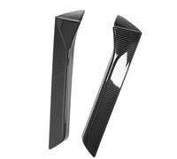 Fenêtre Arrière Aile Aileron Pour Seat Pour Leon 5F Pour FR Pour Mk3 Pour MK3.5 2013-2021 2 Pièces Aile Séparateur Latéral Fenêtre Arrière Remplacement Gauche Droite(Carbon Fiber look)