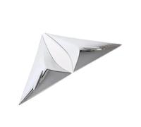 Fenêtre Arrière Aile Aileron Pour Venza Pour Harrier 2021-2025 ABS Voiture Arrière Fenêtre Paillettes Panneau Becquet Décor Couverture Garniture(Shiny Style)