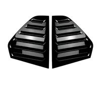 Fenêtre Arrière Aile Aileron Pour VW Pour Golf 8 Pour MK4 Pour MK5 Pour MK6 Pour MK7 Pour MK7.5 Pour MK8 Paire Garniture Couvercle Volet Fenêtre Arrière(Glossy Black)
