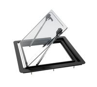 Fenetre Camping Car,FenêTre LatéRale TeintéE Pour Caravane,450 X 500 Mm Lanterneau Camping Car,FenêTres Pour Camping-Car,Fenetre Caravane