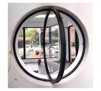 Fenêtre Circulaire rotative avec poignées, Cadre en Alliage d'aluminium et Verre trempé pour Remplacement de Hangar