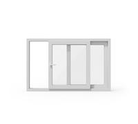 Fenêtre coulissante 160x100 - Design moderne et isolation renforcée