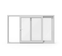 Fenêtre coulissante 200x120 - Large ouverture et confort thermique