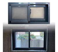 Fenêtre Coulissante en Aluminium, Fenêtre de Remplacement pour Sous-sol