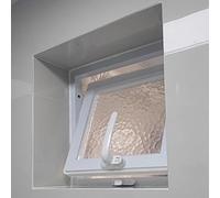 Fenêtre Coulissante Petites Fenêtres Ventilées pour Habitations, Fenêtre Pivotante à 360° pour Loft, Hôtel ou Hangar, Fenêtres Coulissantes Rectangulaires de Remplacement(24x18in(600x450mm))