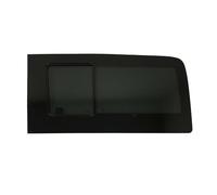 Fenêtre coulissante pour fenêtre latérale de voiture compatible avec VW Crafter 2006-2017 - Fenêtre arrière gauche L2 - Verre teinté noir foncé - Protection et confidentialité