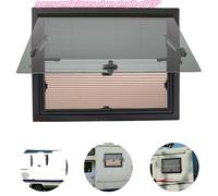 Fenêtre coulissante RV, alliage d'aluminium durable, excellente ventilation, intimité améliorée ,