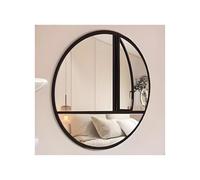 Fenêtre Coulissante Verre Trempé Avec Poignée Fenêtre Ventilation Transparente Encastrée Verre Incassable Résistant Aux Chocs Chambre Salle Bain Bureau Cadre Aluminium(Black,80cm)