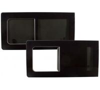 Fenêtre coulissante VW T5 / T6 | Fenêtre latérale - Position : Fenêtre coulissante arrière gauche LR, 1257x570