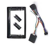 Fenêtre D'autoradio 9 Pouces avec Lecteur MP5 Android Cadre Stéréo 2 DIN Et Cache Tableau De Bord pour Fiat pour Bravo 198 2006-2016 OOPUHKSY