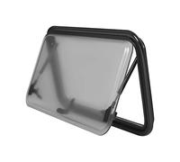 Fenêtre de camping-car 700 x 400 mm - Fenêtre basculante - Push externe - Avec moustiquaire et store intégré - Fenêtre latérale pour van Camper Camion