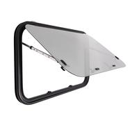 Fenêtre de camping-car, 90 x 55 cm, fenêtre d'expression RV, fenêtre d'exposition pour camping-car, épaisseur de verre 4 mm, fenêtre de caravane, pour camping-car, remorque, camion