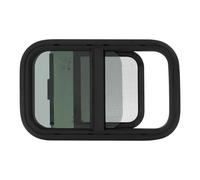Fenêtre de camping-car, caravane, fenêtre coulissante, vitre latérale, 500 x 300 mm, pour camping-car, remorque, caravane