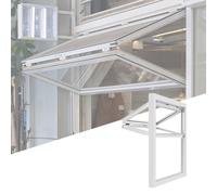 Fenêtre de comptoir coulissante horizontale en alliage d'aluminium pour concession, fenêtre de service pliable pour camions-restaurants, aires de jeux et boutiques de snacks indépendantes (b