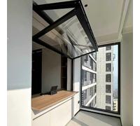 Fenêtre De Service en Aluminium pour Maison Mobile, Personnalisable avec Serrure De Sécurité, Ouverture Pliable Et Coulissante, Idéale pour Café, Food Truck Ou Point De Vente(30x28in/76x71cm)