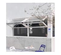 Fenêtre de Service encastrée pour Camion-Restaurant, en Alliage d'aluminium avec charnières Robustes, fenêtres de Service coulissantes à 80° (90 x 80 cm)