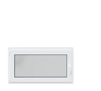 Fenêtre de sous-sol oscillo-battante - vidaXL - 110x50 cm - Anthracite - PVC et verre - Triple vitrage thermique