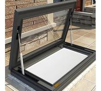 Fenêtre de toit automatique avec télécommande - Double protection UV robuste - Taille personnalisée pour toits - Parfait pour les greniers et les espaces de vie - Améliore la lumière naturelle et la