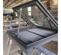 Fenêtre de Toit électrique en Aluminium avec moustiquaires, Conception étanche pour l'éclairage et la Ventilation des toitures, combles et sous-sols.