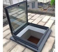 Fenêtre de toit en alliage d'aluminium pour toit et sous-sol, tunnel solaire commercial pour une meilleure lumière naturelle