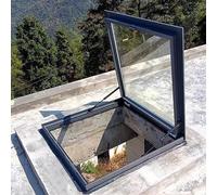 Fenêtre de Toit,Fenêtres pour Toits,Lucarne Ouverture Vasistas,Fenêtre de Sortie de Secours d'accès de Visualisation,Puits de Lumière, en Aluminium(70x90cm/27.6x35.4in)