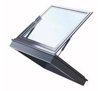 Fenêtre de Toit,Lucarne Ouverture, Fenêtres pour Toits, Lucarne Ouverture Vasistas,Fenêtre de Sortie de Secours d'accès de Visualisation,Puits de Lumière, en Aluminium,pour Toit Plat ou Incliné(40x22i