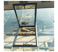 Fenêtre de toit personnalisable 1 pièce - Trappe d'accès en aluminium durable for une entrée sécurisée sur le toit et des solutions d'éclairage naturel(20x38in)