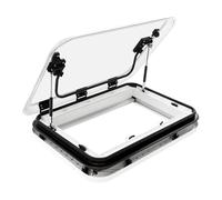 Fenêtre de Toit pour Camping-Car, Koubhyj Lanterneau pour Caravane et Motorhome, Grand kit de ventilation pour RV, pour RV Caravane Remorque et Voiture Modifiée, 80x50cm