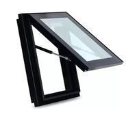 Fenêtre de toit renforcée - Grande trappe de toit de 95 x 55 cm pour arbre d'éclairage de jardin Design amélioré Lumière du jour Parfait pour la maison et le jardin d'hiver
