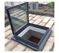 Fenêtre de ventilation portable sur le toit avec plaque de verre, améliore l'éclairage du jour pour garage, cave, loft, terrasse, pièces sombres
