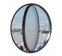 Fenêtre de ventilation rotative à 360°, conception encastrée pour une circulation d'air améliorée, verre trempé pour maisons et garages, noir, 66 cm (26 po) - Optimisez le climat intérieur e