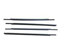 Fenêtre Décoration Extérieure Bande d'étanchéité pour vitres latérales de voiture, compatible avec Mitsubishi Outlander 2007-2012/2013-2018 Voitures Trim Stripes(For Outlander 07-12)